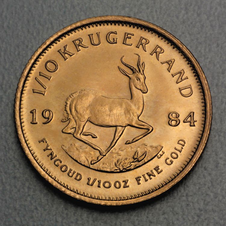 Krügerrand 1/10oz Goldmünze