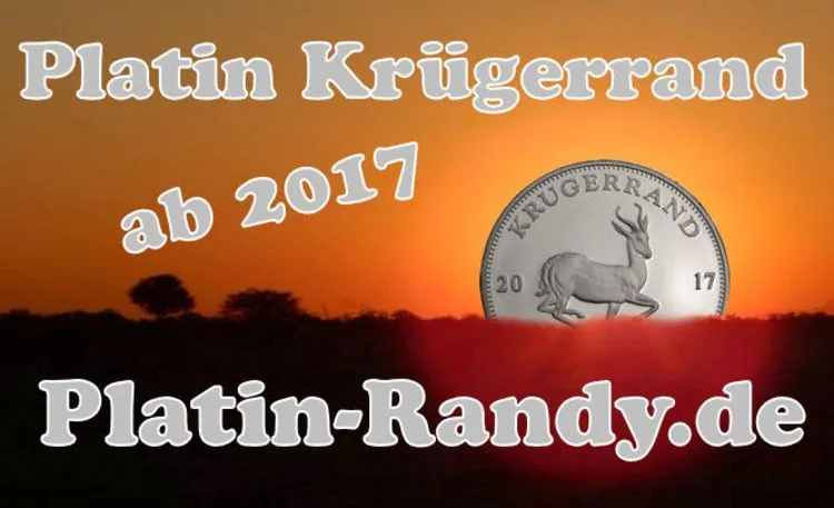 Krügerrand Platinmünze