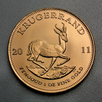 Zahlseite des 1oz Krügerrand