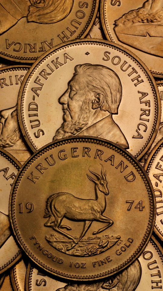 Krügerrand Goldmünze 1974