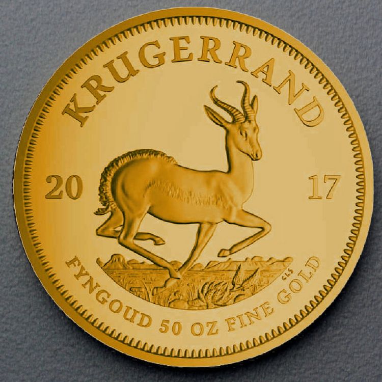 Krügerrand 50oz Goldmünze Krügerrand 50oz Goldmünze