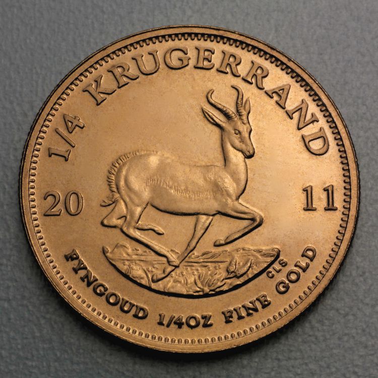 1/4 Krügerrand Goldmünze