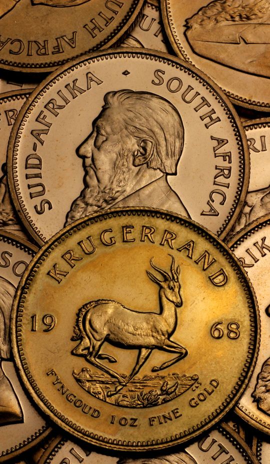 Krügerrand Goldmünze 1968