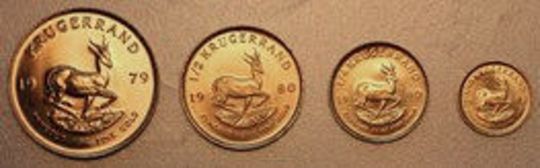 Krügerrand Grössen Zahlseite