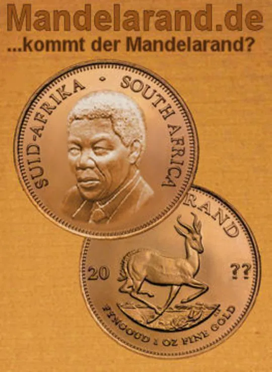 Gibt es bald die Goldanlagemünze Mandela-Rand?
