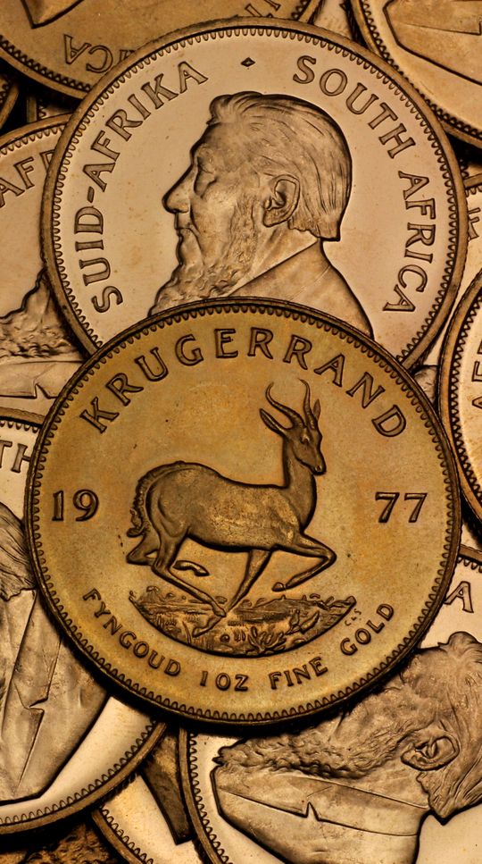 Krügerrand Goldmünze 1977