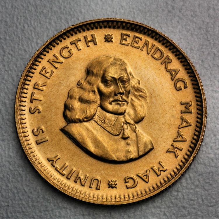 Kopfseite 1 Rand Goldmünze
