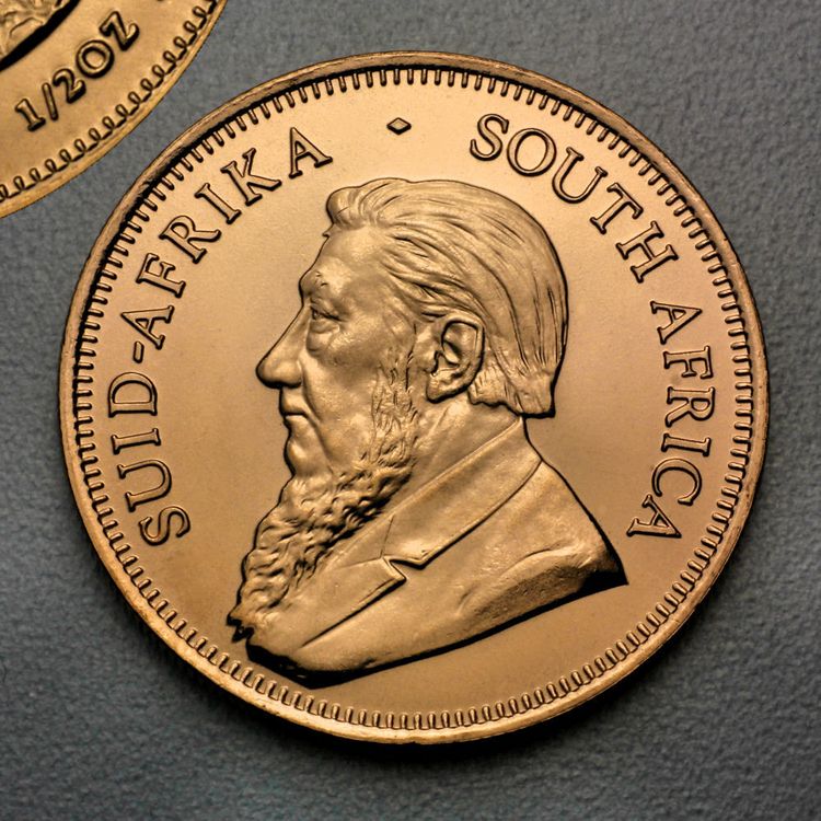 1/2 oz Krügerrand Kopfseite