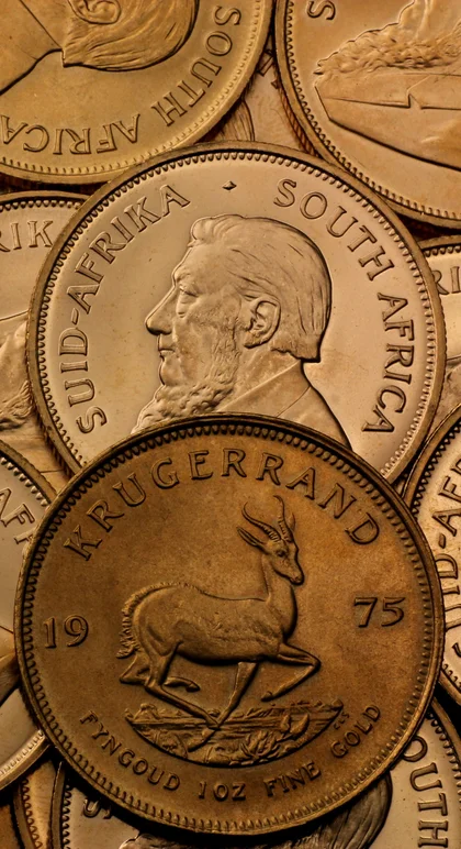 Krügerrand Goldmünze 1975