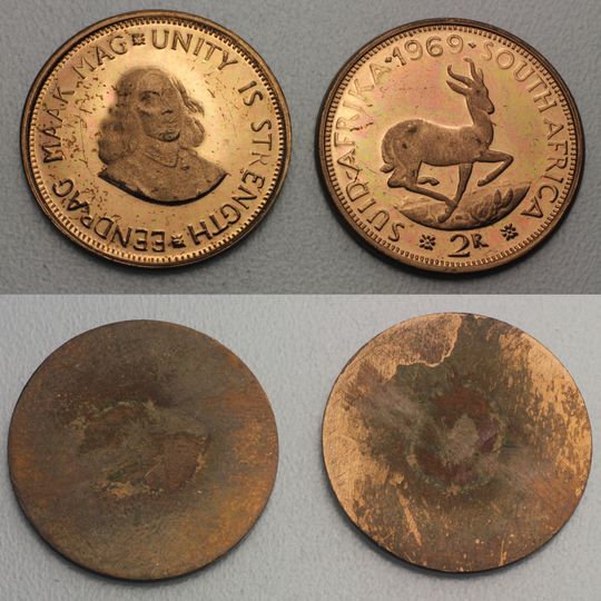 2 Rand Goldstücke