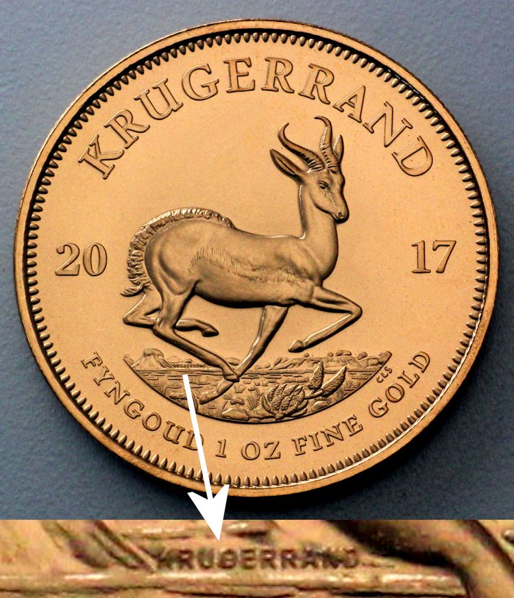 KRUGERRAND 2017