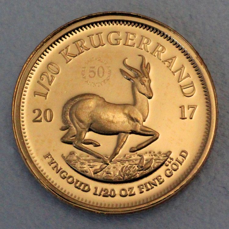 1/20oz Krügerrand Goldmünze