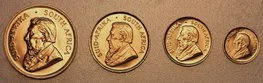 Krügerrand Grössen Kopfseite